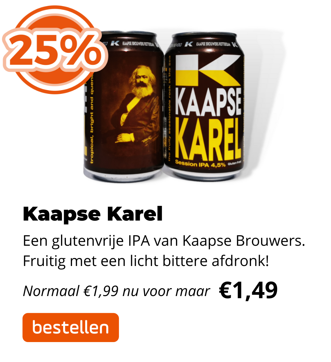 Kaapse Karel 25%