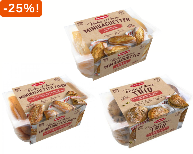 Broodjes van Semper 25% korting!