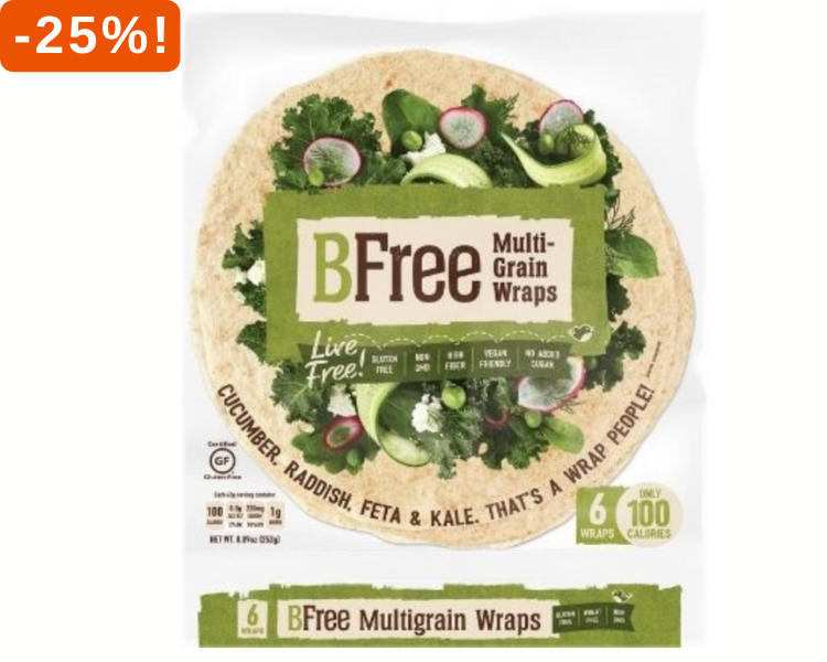 Wrap van BFree 25% korting!