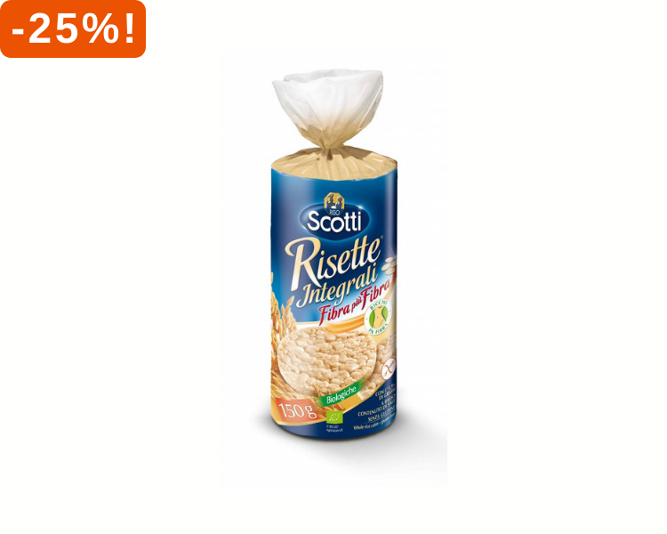 25% korting op Rijstwafels van Riso Scotti