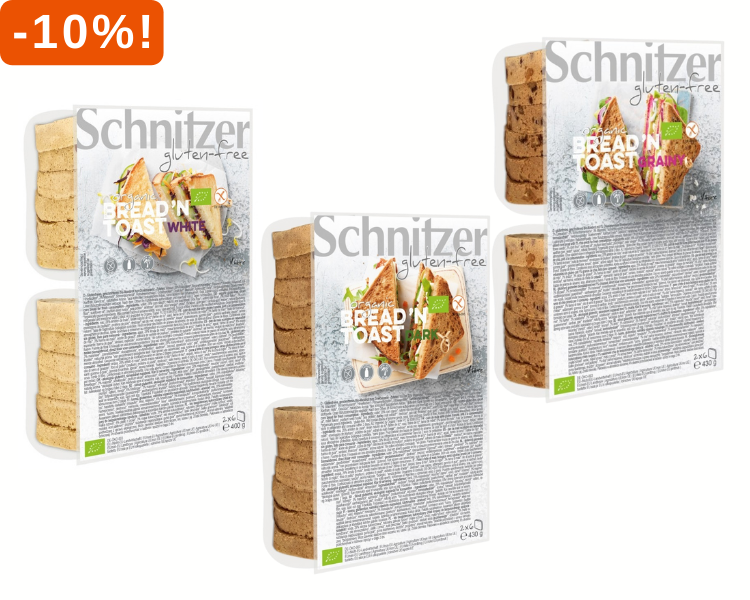 Schnitzer Bread N Toast 10% korting