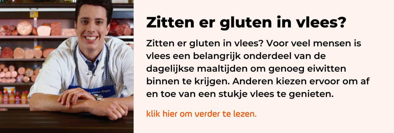 Ziiten er gluten in vlees?