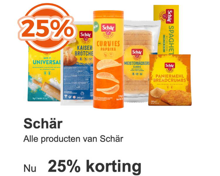 Schär 25%!