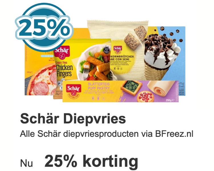 Schär diepvries 25%