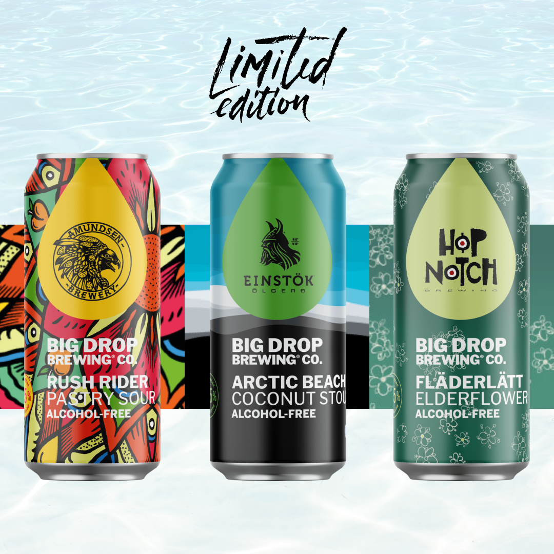 Ontdek de Limited Edition smaken van Big Drop!