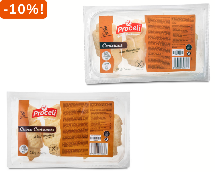 10% korting op croissants van Proceli