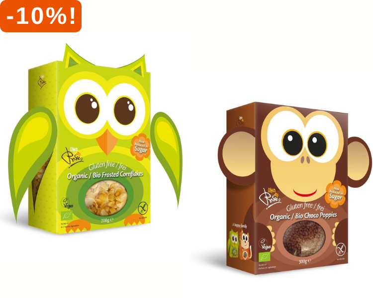 Little Rosies ontbijtgranen 10% korting
