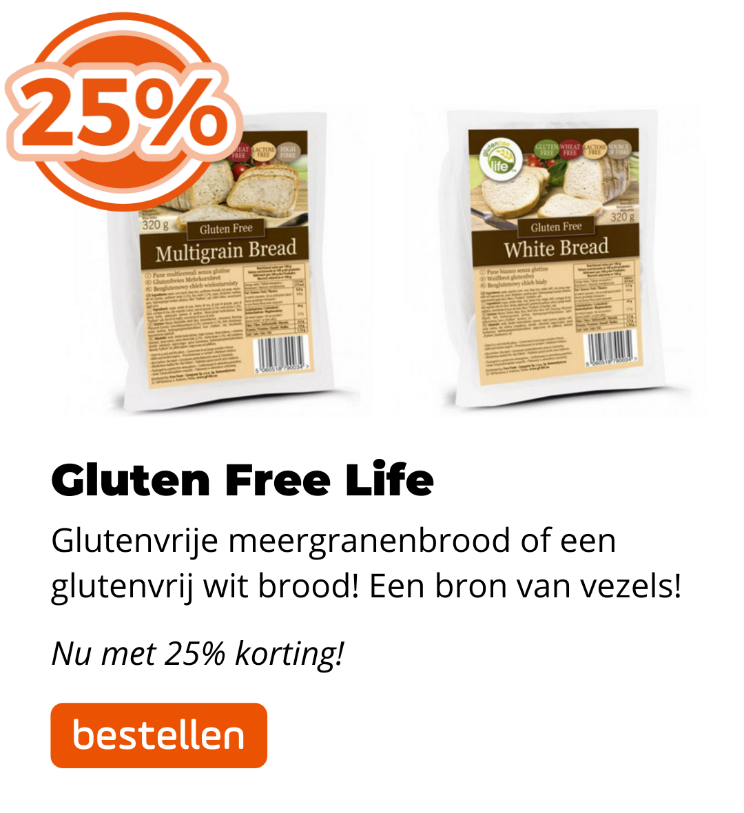 Gluten Free Life 25%