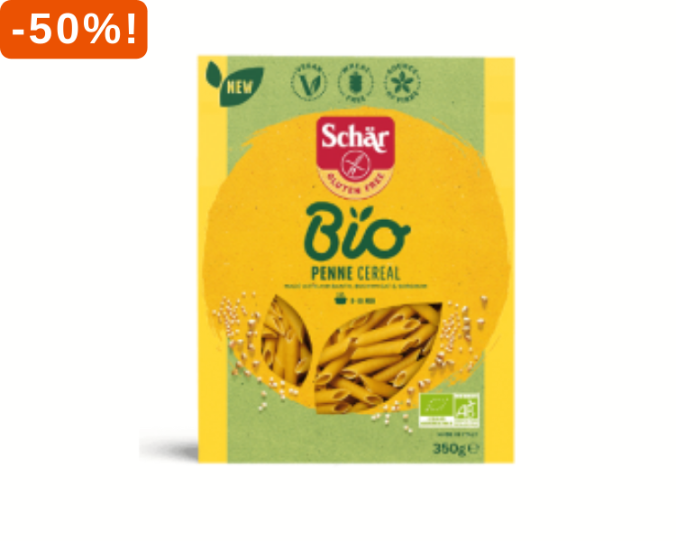 Schär penne meergranen 50% korting!