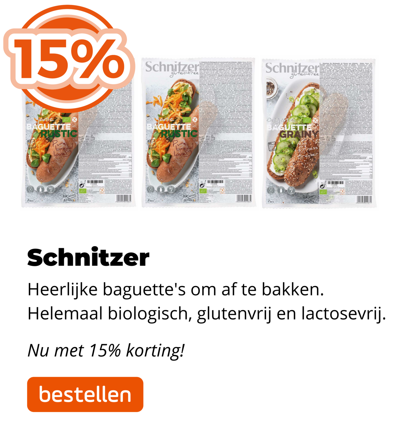 Schnitzer 15%!