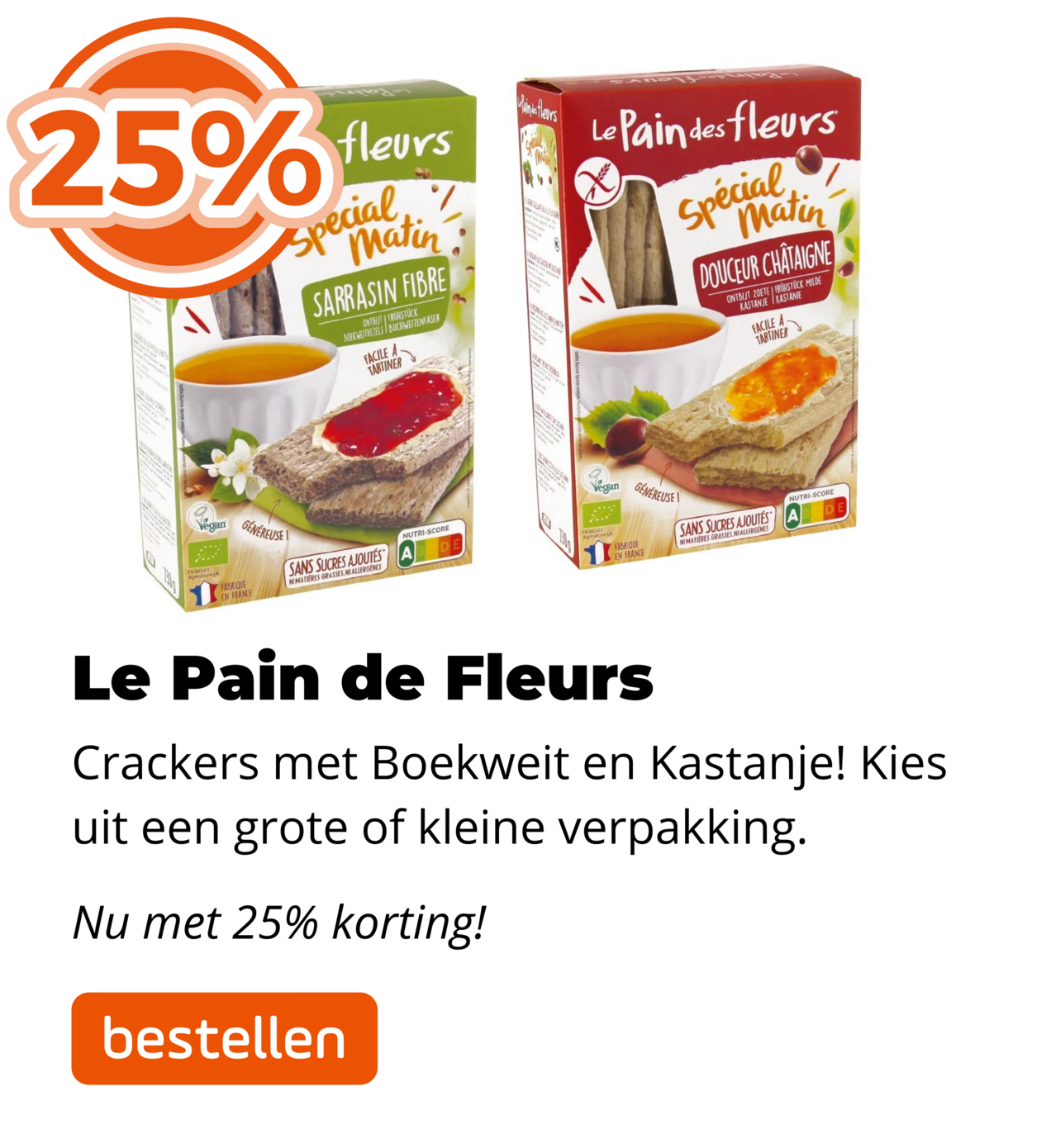 Le Pain de Fleurs 25%!