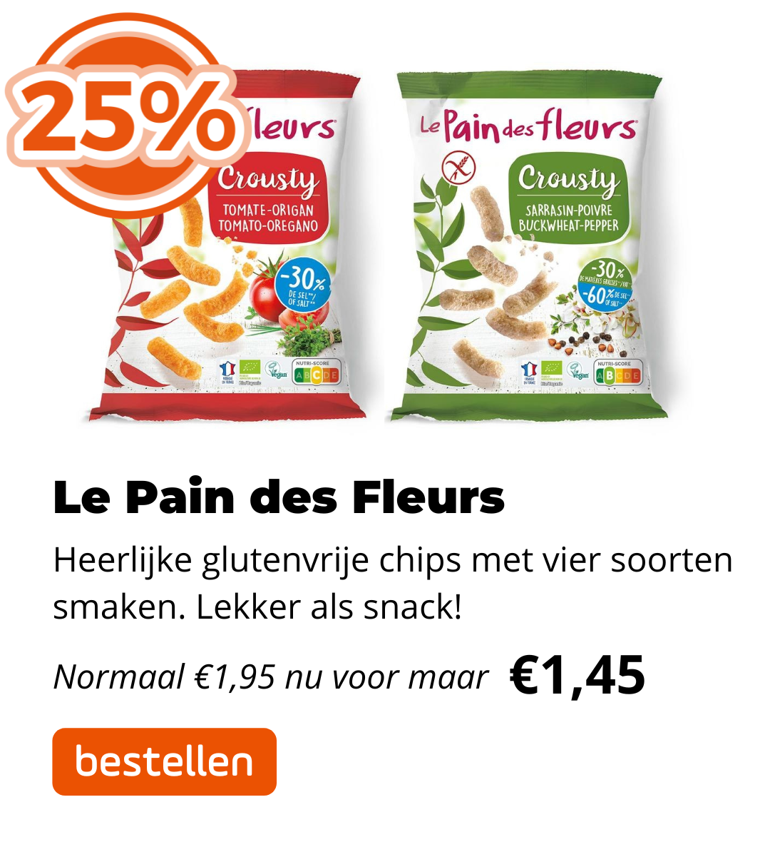 Le Pain des Fleurs 25%!