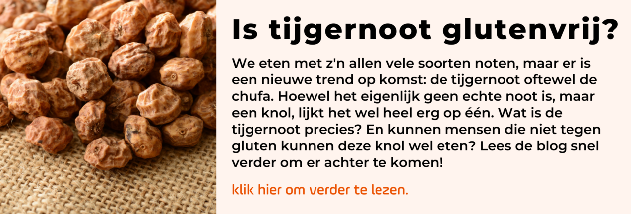 Is tijgernoot glutenvrij?