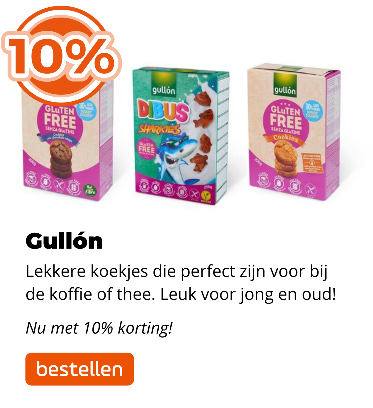 Gullon 10%!