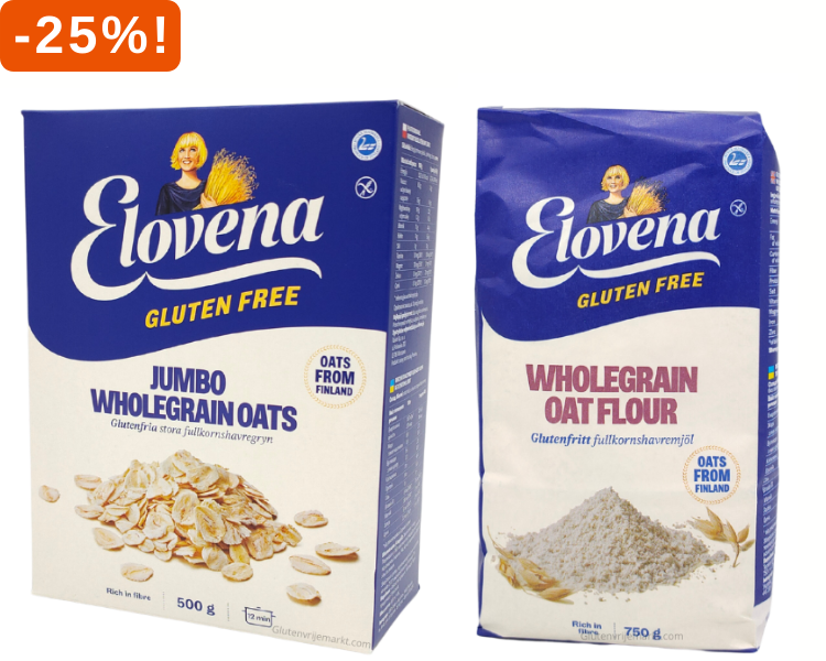 25% korting op Elovena