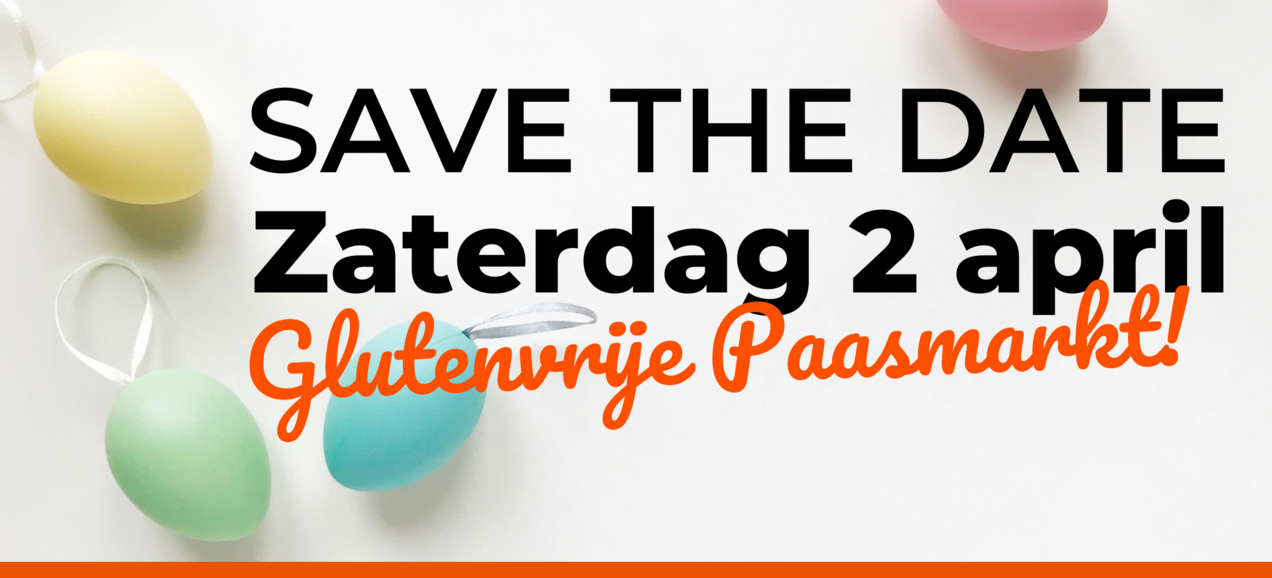 Glutenvrije Paasmarkt 2 april