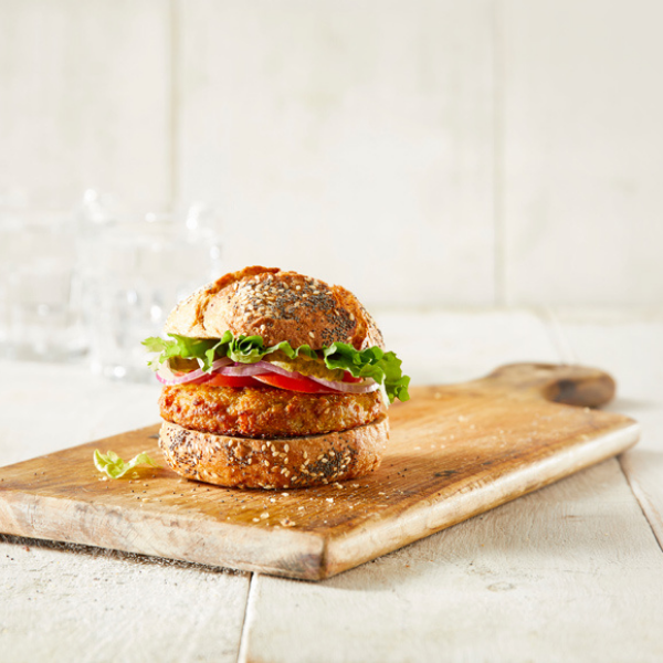 Recept: makkelijke glutenvrije en vegetarische burgers met Boekoeloekoe