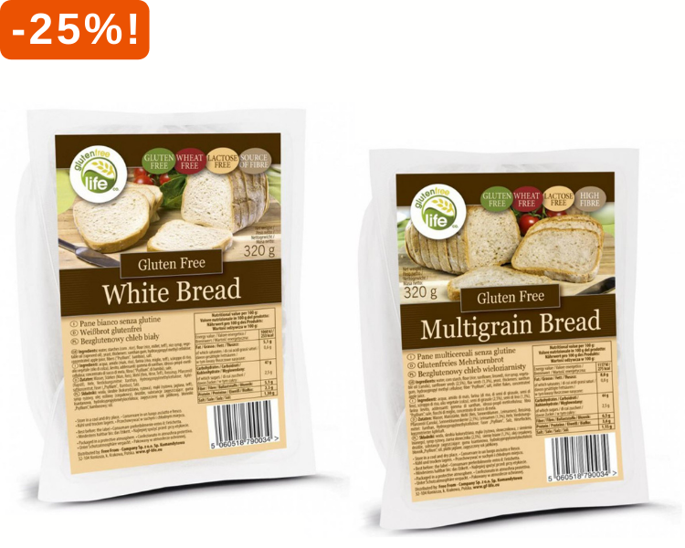 Gluten Free Life brood 25% korting