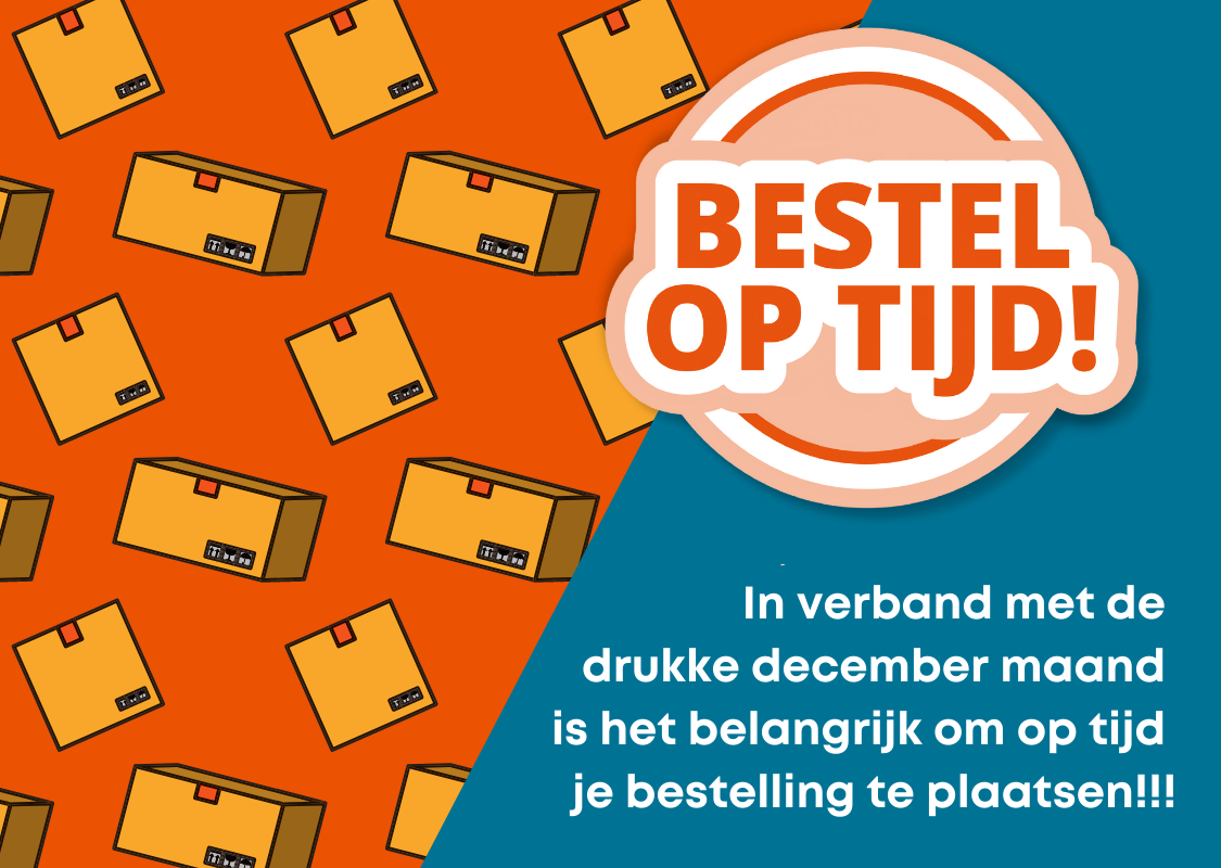 BESTEL OP TIJD