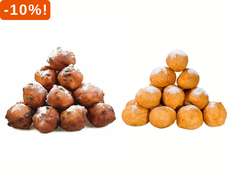 Oliebollen met 10% korting