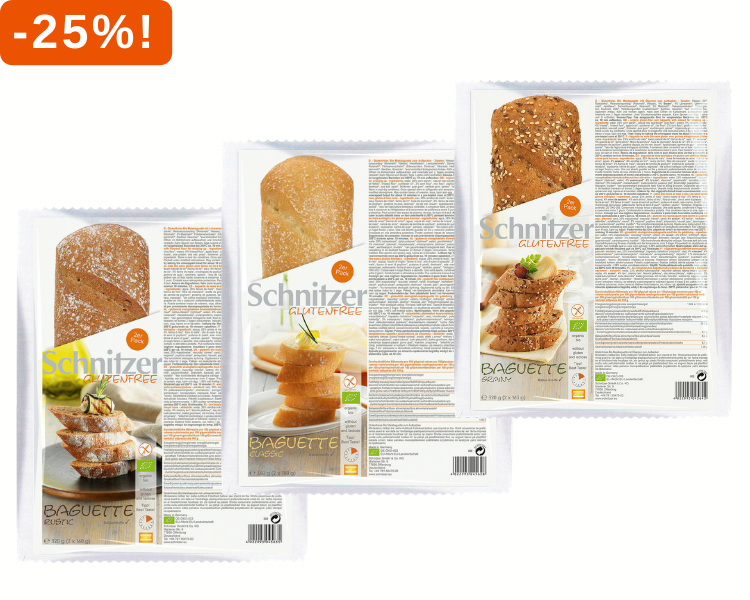 Baguettes met 25% korting