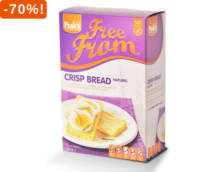 Peak's Luchtige Crackers 70% korting!