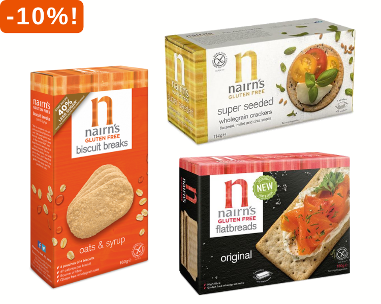 10% op alles van Nairn's