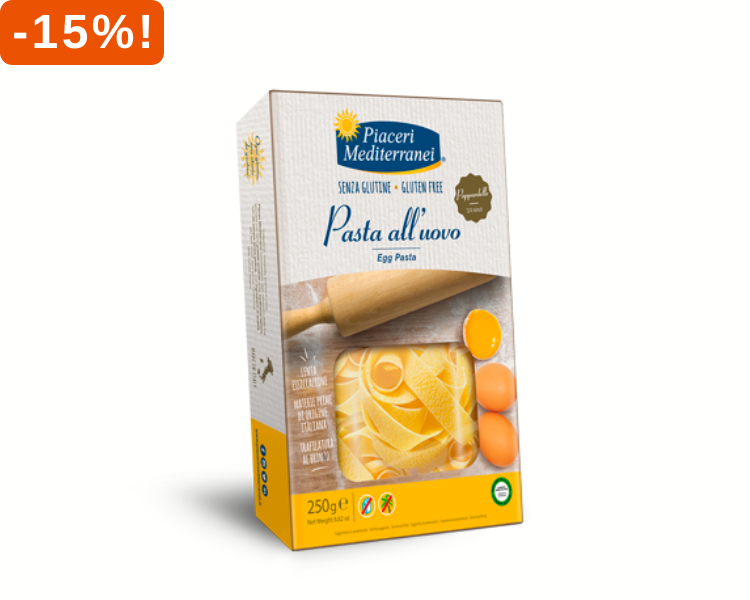 15% korting op Eierpasta van Piaceri