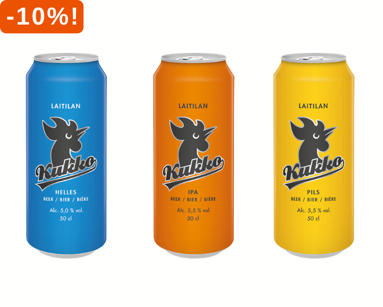 Kukko Bier 10% korting!