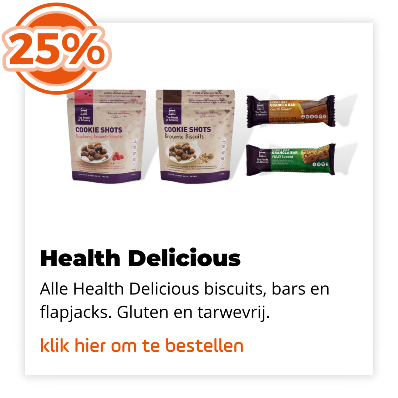 Health Delicious 25%
