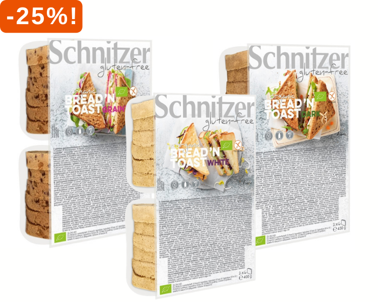 Schnitzer Bread 'N Toast 25% korting!