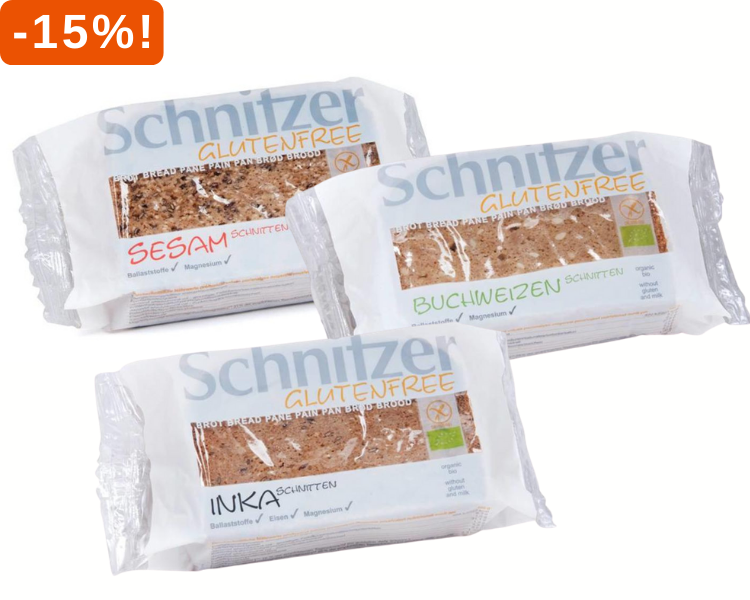 15% korting op Schnitzer