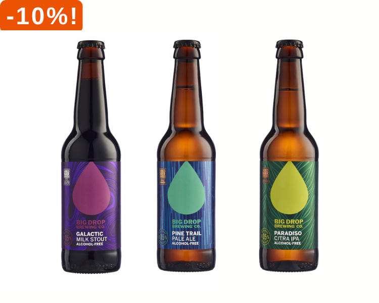 Big Drop bier 10% korting!