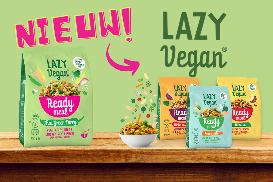 Nieuw! Ready Meals van Lazy Vegan (BFreez)